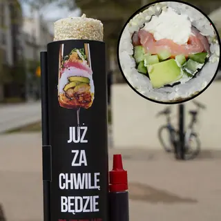 California z Łososiem wędzonym w sezamie (Grab & Go) 295g