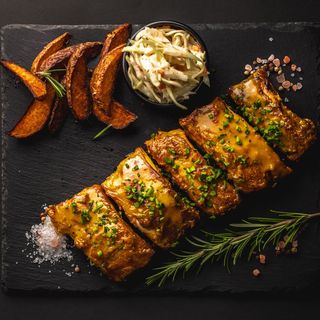 Żeberko miodowo-musztardowe 550-600 g