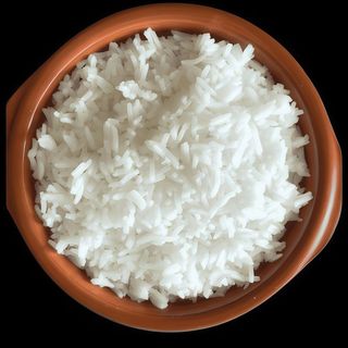 Plain rice