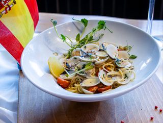 Spaghetti z vongolami