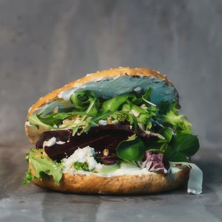 Bajgiel Wegetariański