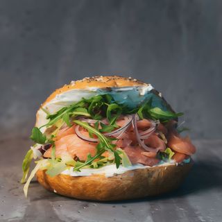 Bajgiel Classic Łosoś