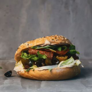 Bajgiel Salami Piccante