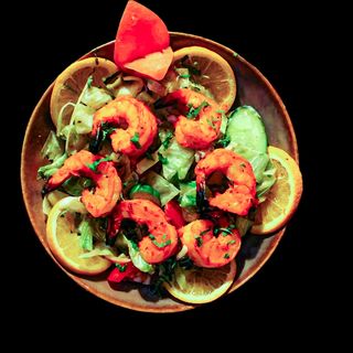 Prawns Tikka Salad