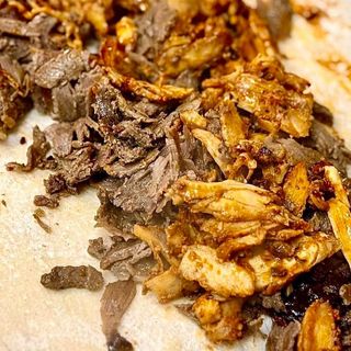 Sama mięso pita Średni