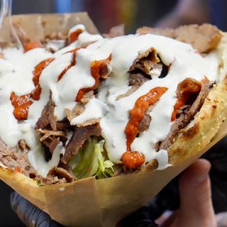 Kebab bułka Średni