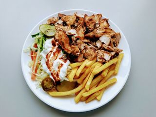 Zestaw na talerzu