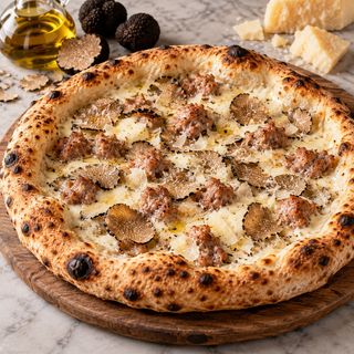 Tartufo e salsiccia