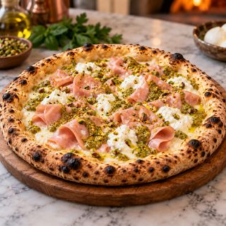 Mortadella e pistacchio