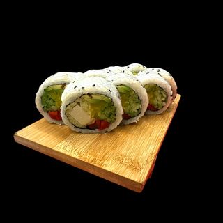 Uramaki tofu i papryka w tempurze 8 szt.