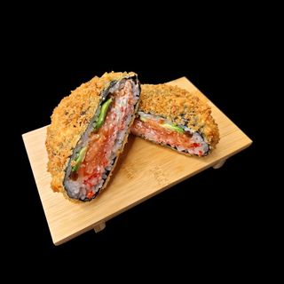 Sushi Burger z łososiem