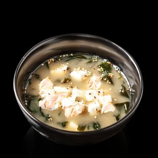 Miso z łososiem