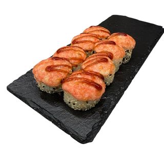 Hot roll z krewetką ebi (8 szt.)