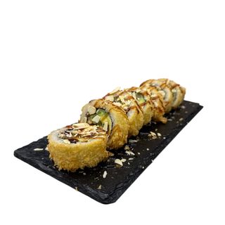 Uramaki węgorz w panko 8 szt.