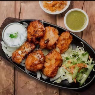 grilowana ryba (grilled fish) talerz