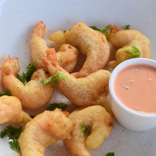 Krewetki w chrupiące panierce 