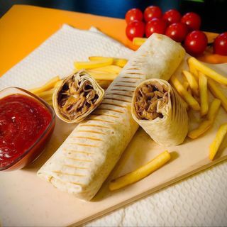 Tortilla z serem średni