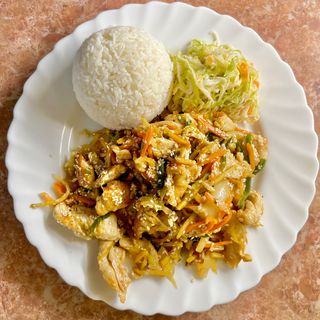 Kurczak pieczony z sezamem