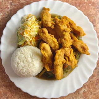 Kurczak w cieście w sosie 5 smaków