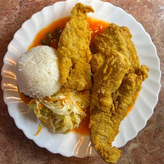 Mintaj w sosie słodko-kwaśnym