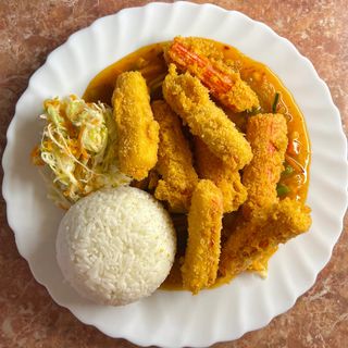 Paluszki surimi w sosie pikantnym