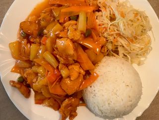 Kurczak słodko-kwaśny