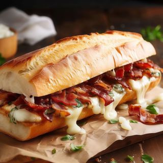 Bagietka bacon mała