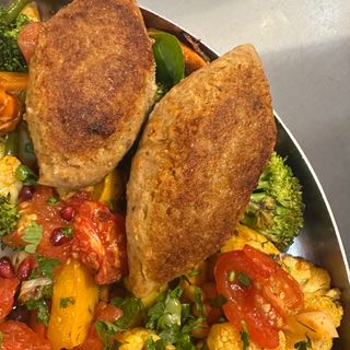 Tadgine z koftami (wegańskie)