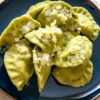 Pierogi ze szpinakiem i serem twarogowym (9szt./380g)