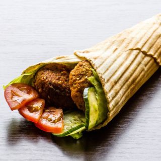 Falafel na cienkim