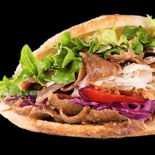 Kebab w bułce duży