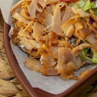 Kebab bułce samo mięso średni