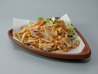 Kebab bułce samo mięso średni