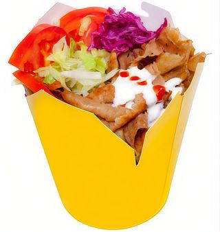 Kebab box mały