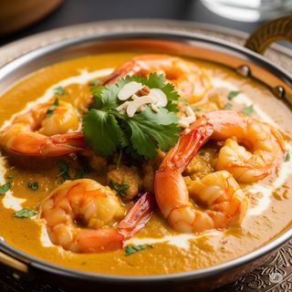 Prawns korma