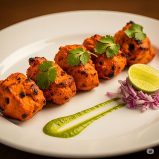 Garlic chicken tikka