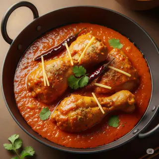 Kadhai chicken