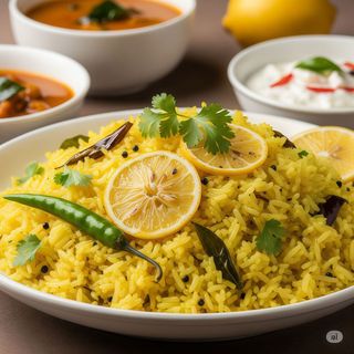 Lemon rice