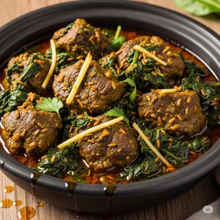 Lamb palak