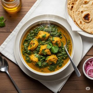 Palak chicken