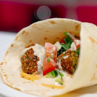 Pita MEGA z frytkami