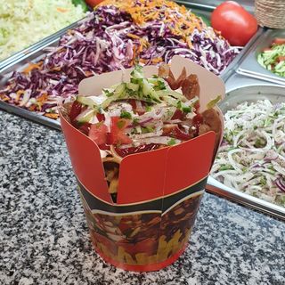 Średni Box z frytkami 