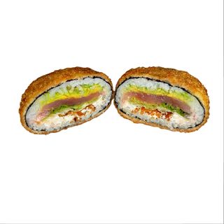 Sushi burger z tuńczykiem