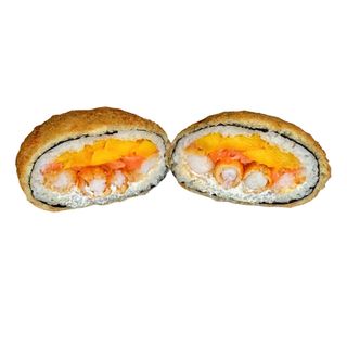 Sushi burger łosoś-krewetka