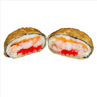 Sushi burger z krewetką