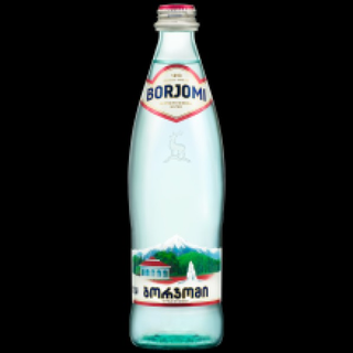 Borjomi Gruzińska Woda Mineralna Musująca -Georgian sparkling mineral water - გაზიანი მინერალური წყალი.
