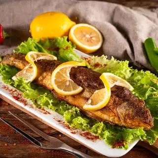 Kalmakhi - Pstrąg grillowany - Grilled Trout - კალმახი