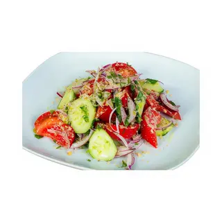 Sałatka Gruzińska - Georgian salad - ქართული სალათი
