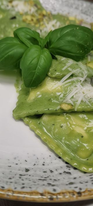 Z ricottą i szpinakiem