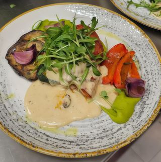 Kurczak w szynce parmeńskiej